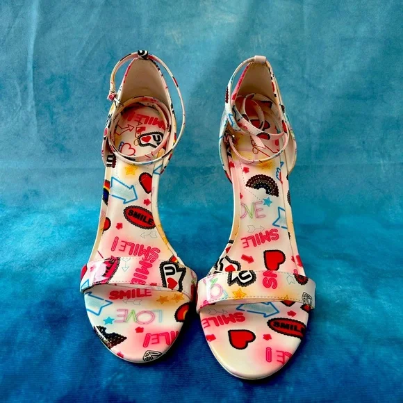 Aldo Colorful Fun High Shoes - Picture 1 of 3